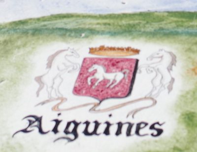 écusson d'Aiguines dans le Verdon